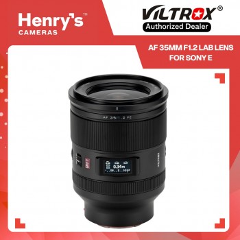 Viltrox AF 35mm F1.2 LAB Lens for Sony FE-Mount Viltrox AF 35mm F1.2 LAB Lens for Sony FE-Mount