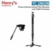 YC Onion Pineta 3-Section Carbon Fiber Monopod with FH60 Fluid Head