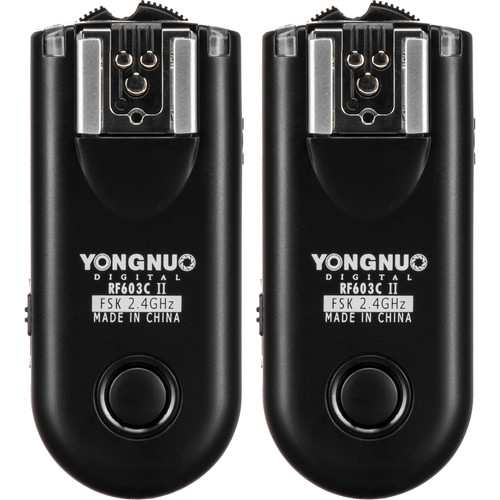 YONGNUO RF603CII C1 WIRELESS FLASH TRIGGER (CANON)