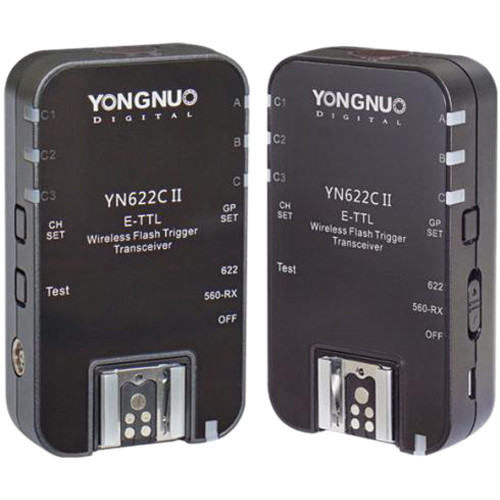 YONGNUO YN622C II WIRELESS TTL FLASH TRIGGER FOR CANON