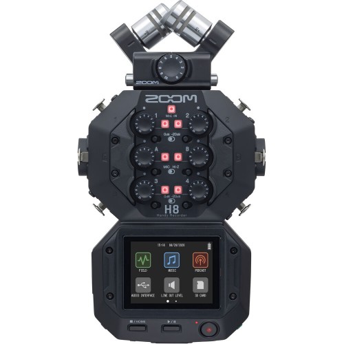 Zoom H8 8-Input / 12 Track Portable Handy Recorder