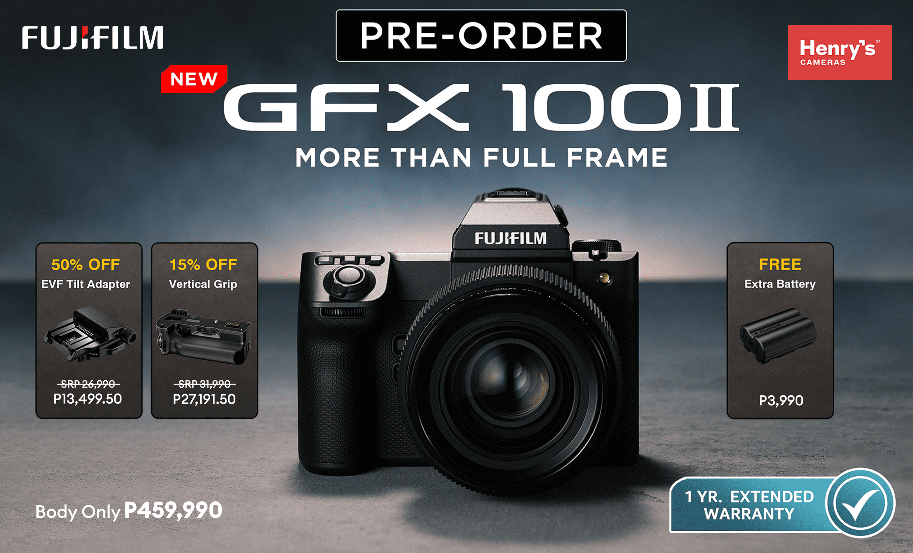 Fujifilm GFX 100 II Preorder