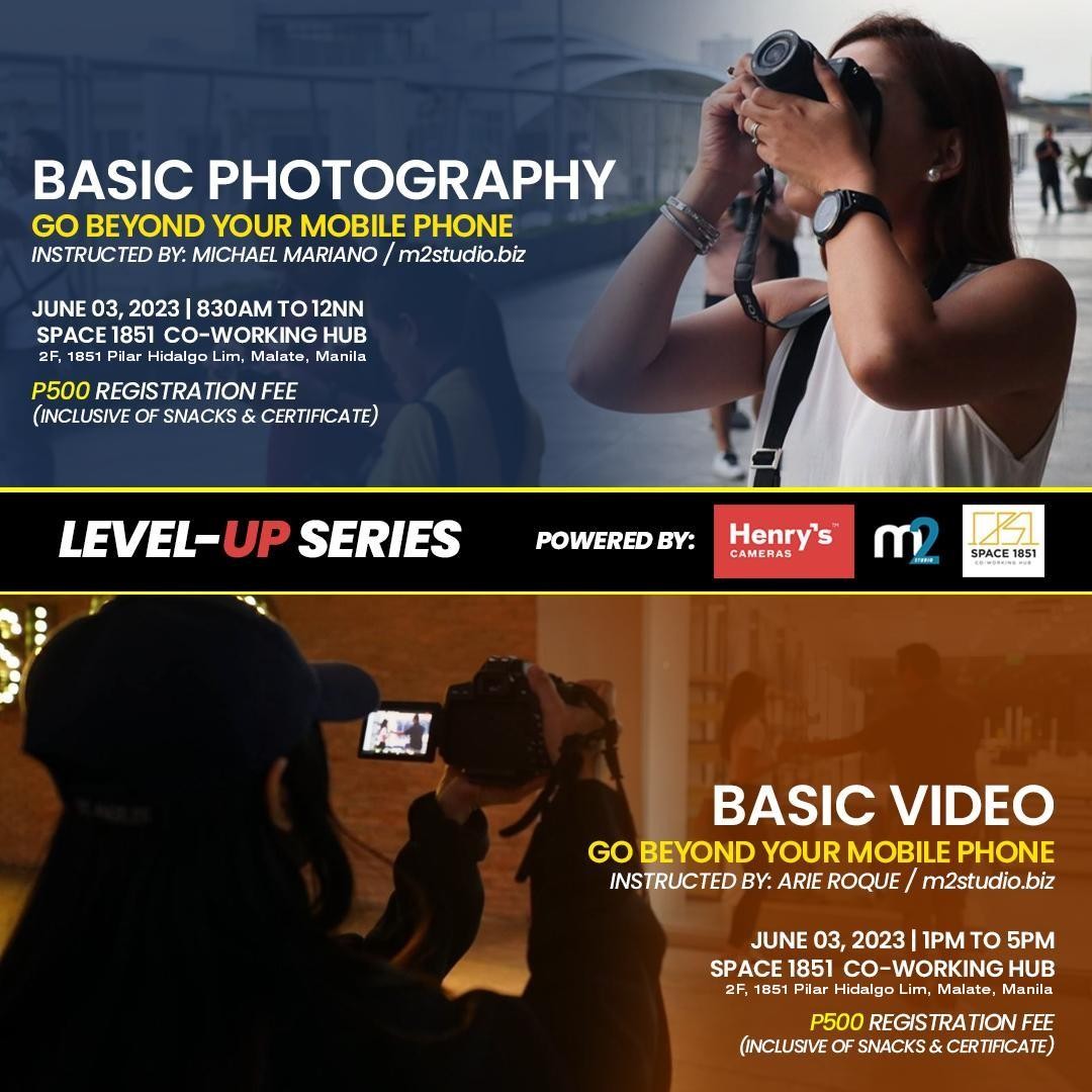 WORKSHOP: Basic Photography and Videography WORKSHOP: Basic Photography and Videography