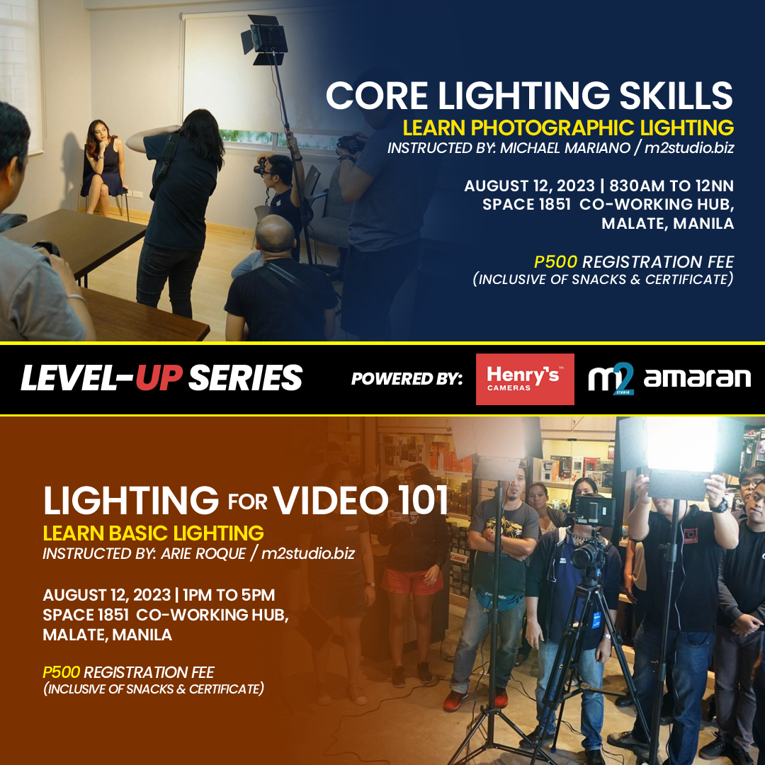 Workshop: Level-Up Series - Lighting Workshop