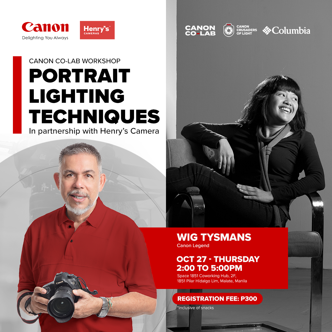 Canon Co-Lab Workshop - Portrait Lighting Techniques Canon Co-Lab Workshop - Portrait Lighting Techniques