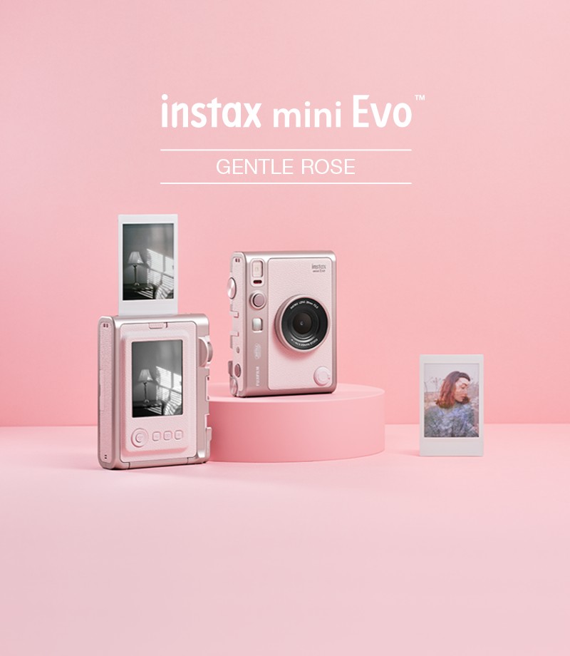 Fujifilm Instax Mini Evo - Gentle Rose